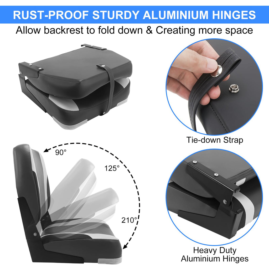 Folding Boat Seat 2 Pack T550
