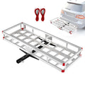 Aluminum Hitch Mount Cargo Carrier with 500LBS Capacity P723
