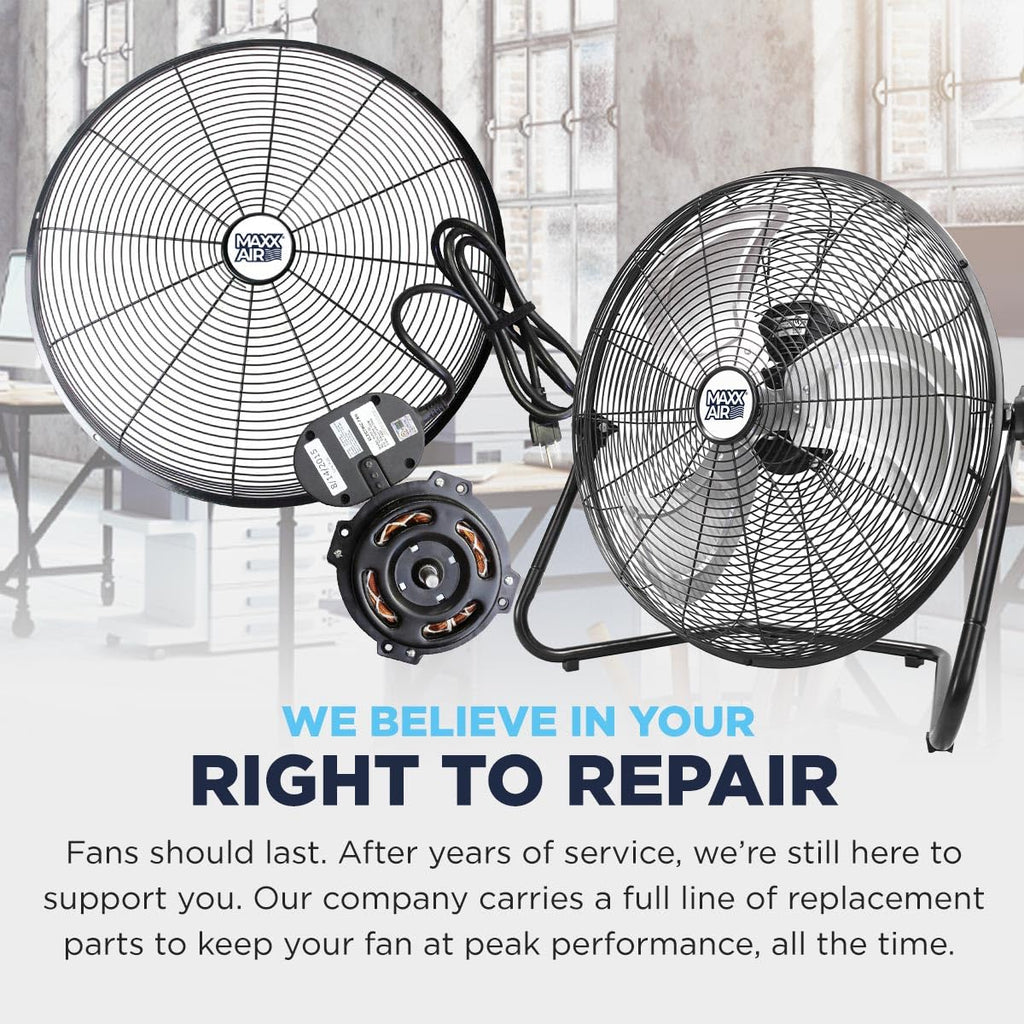 20 Inch 3-Speed High Velocity Wall Fan I54927