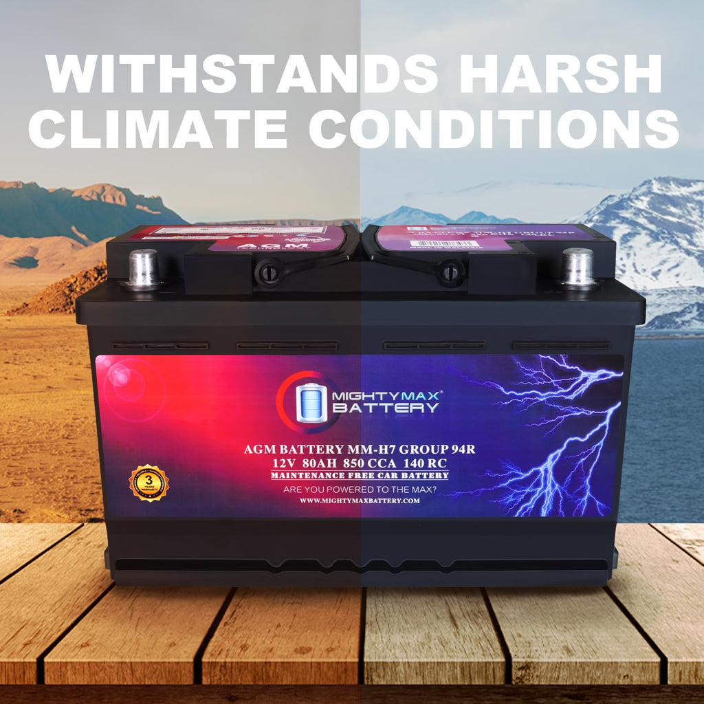 12V 80AH 850 CCA Replacement Battery R787630