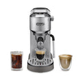 Compact Espresso Machine with Milk Frother L504415