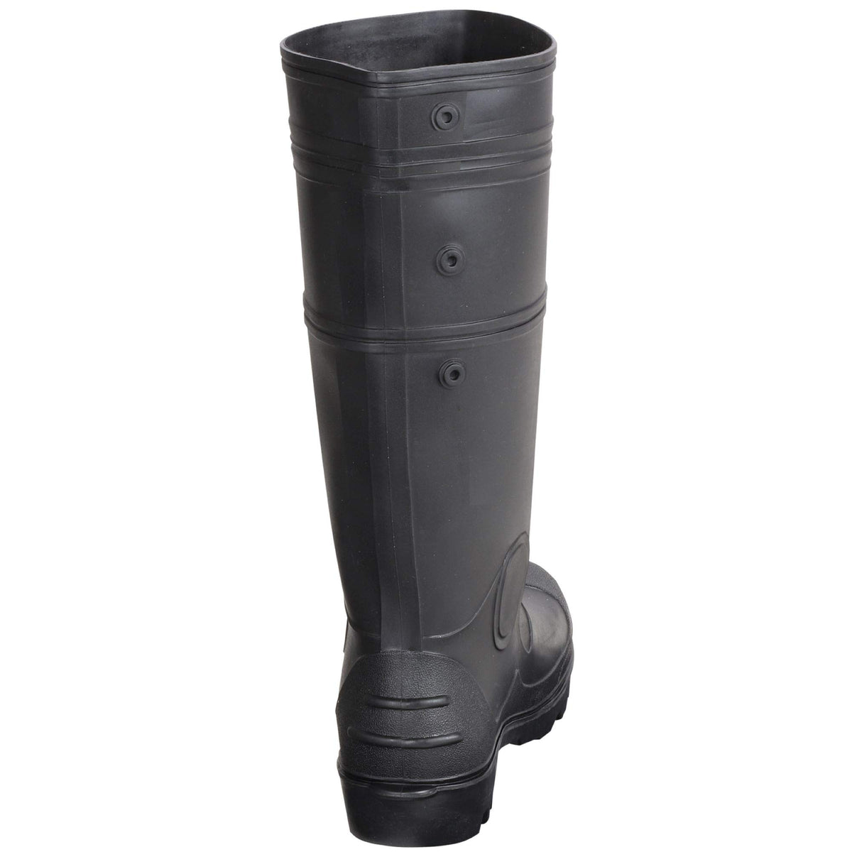 Black PVC Rain Boot M12748