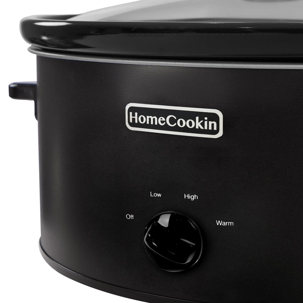 7 Quart Oval Manual Slow Cooker with 3 Cooking Settings A775709