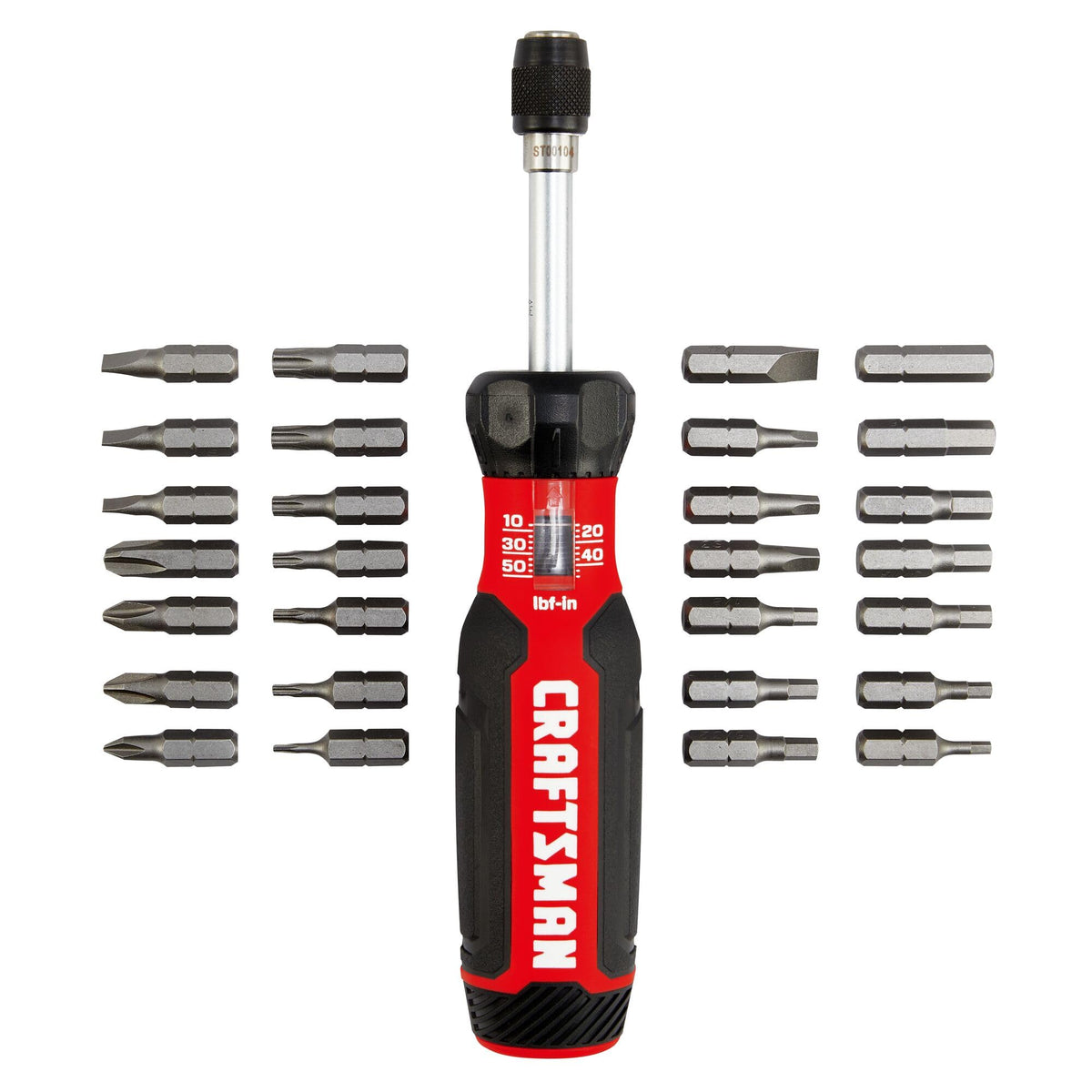 29 Piece Torque Screwdriver Set with Storage V7977