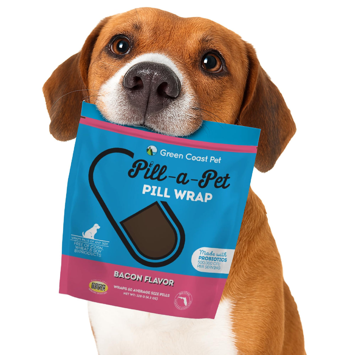 Bacon Flavor Dog Pill Wrap Z653796