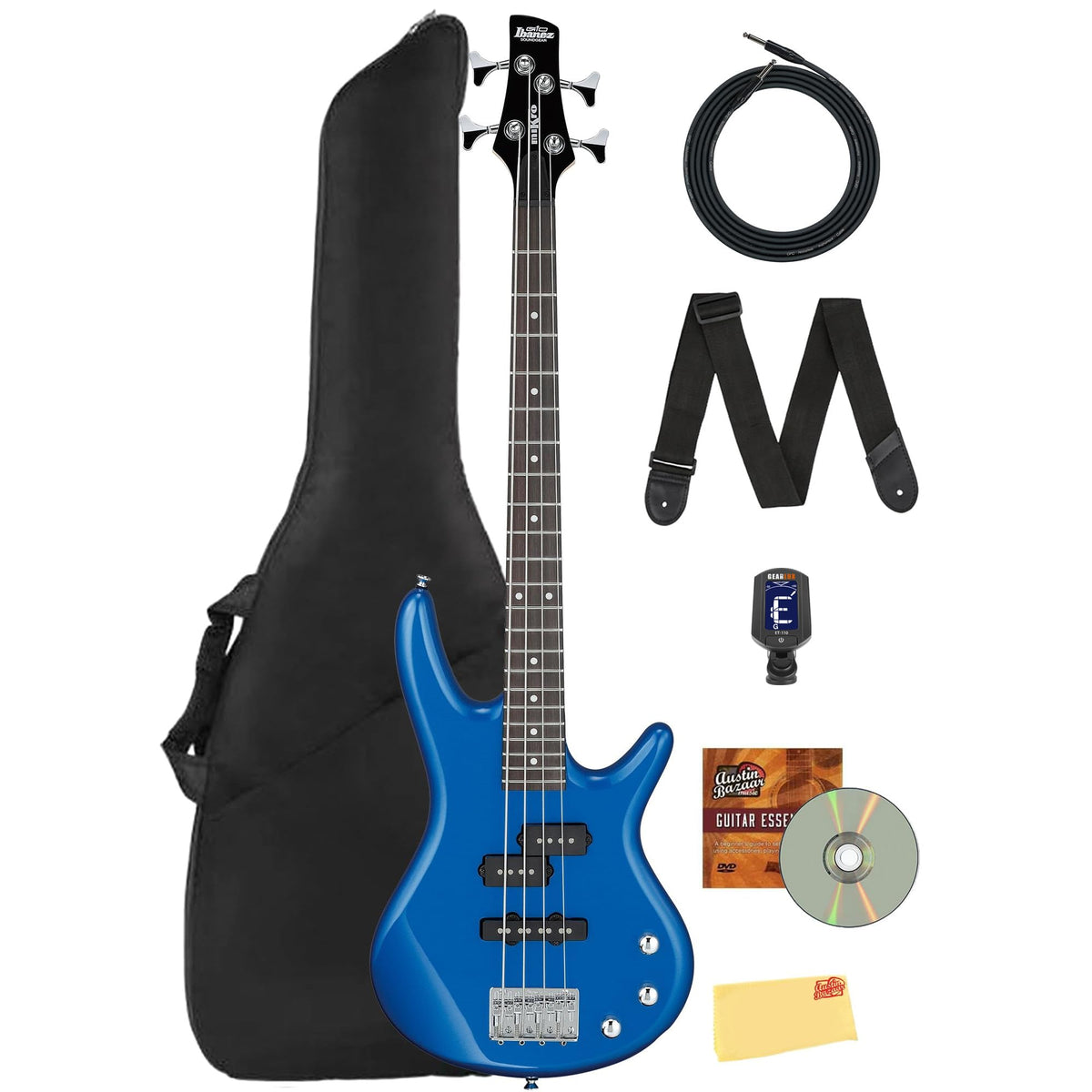 Starlight Blue Short-Scale Bass Guitar U5595