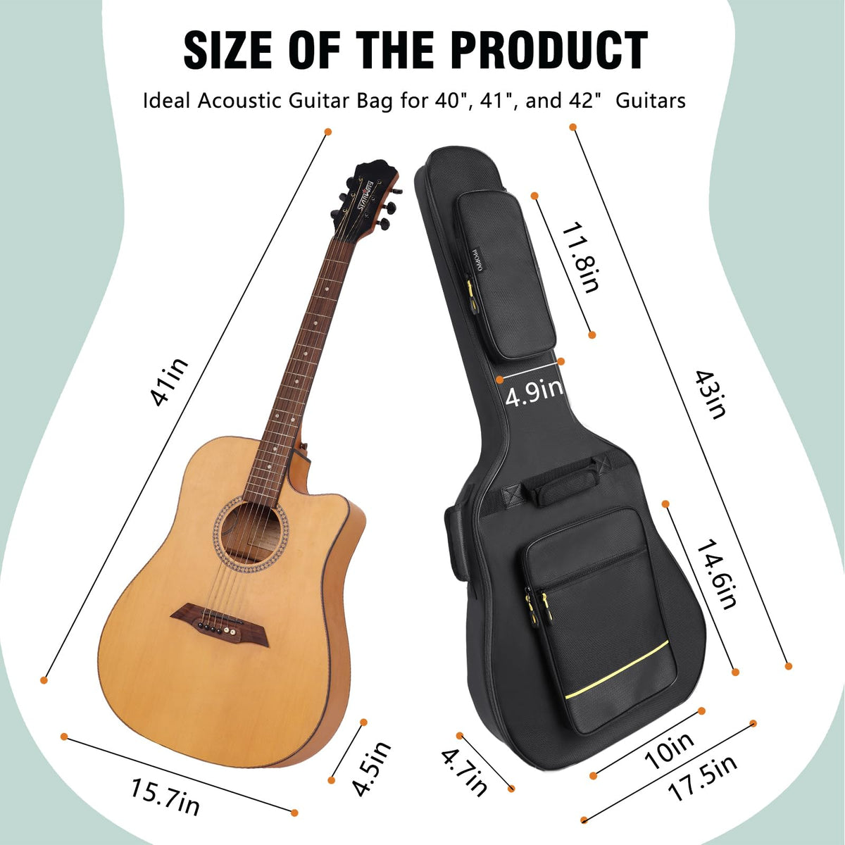 Acoustic Guitar Bag L1802