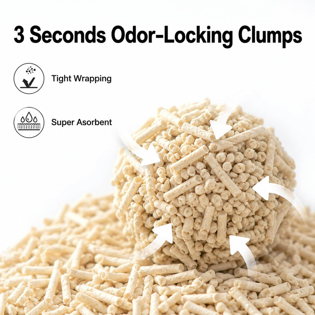 Tofu Cat Litter, Fast Clumping, 22.4 lb P2634