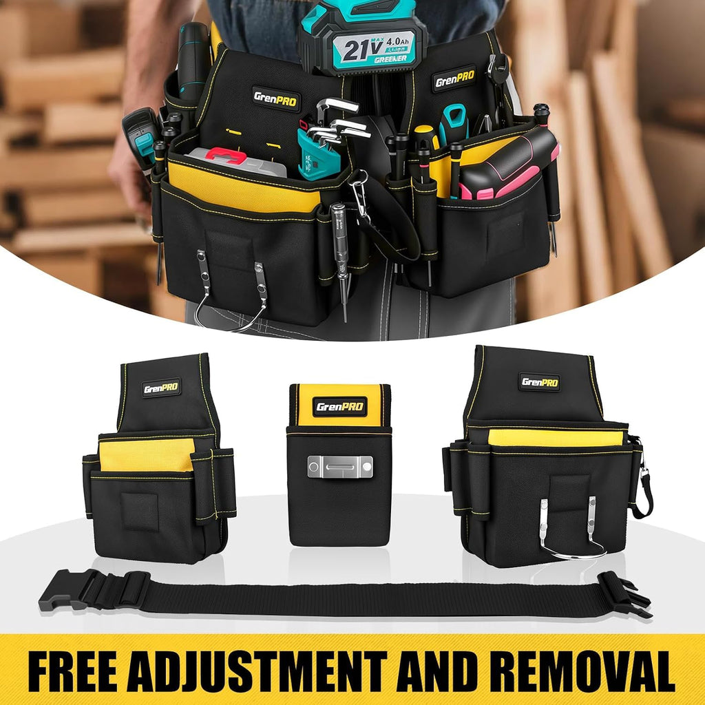 Magnetic 29 Pocket Tool Belt G600