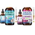 Natural Oral Flea and Tick Drops with Multivitamin for Pets H169