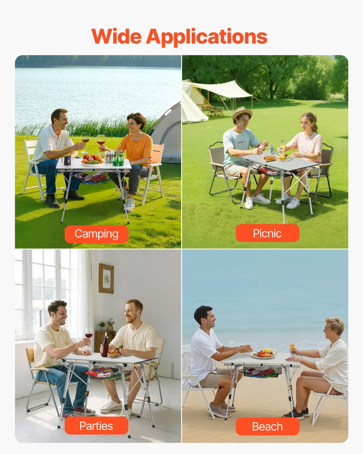 Folding Camping Table D375720