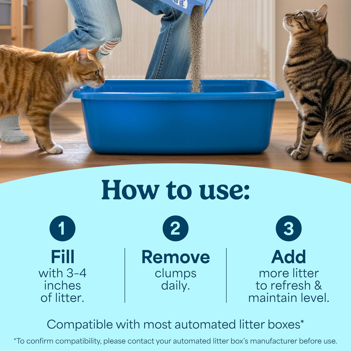 Light Weight Clumping Litter 11.5 lb. 2Pk J35063