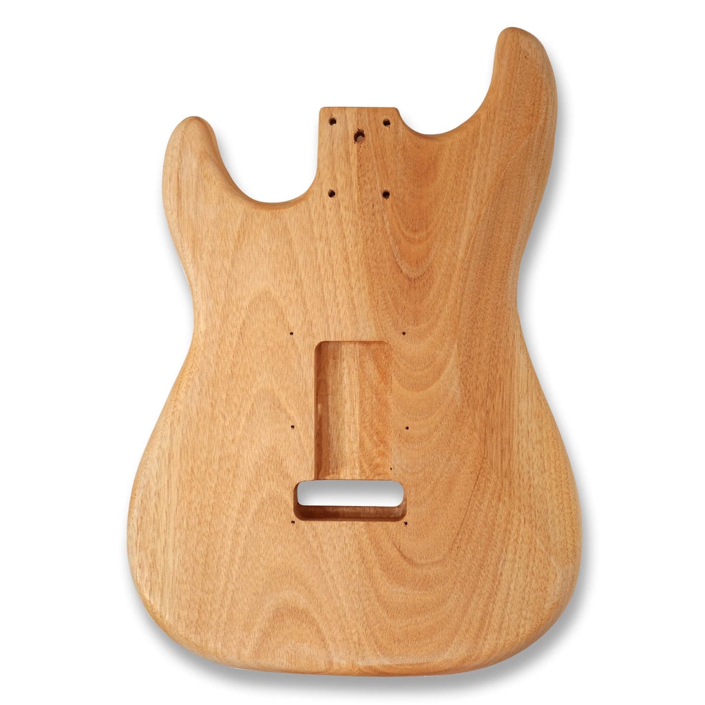 Electric Guitar Kit Okoume Body Maple Neck Ebony Fingerboard E31803