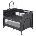 2-in-1 Pack and Play with Mattress, Bassinet and Playpen V565