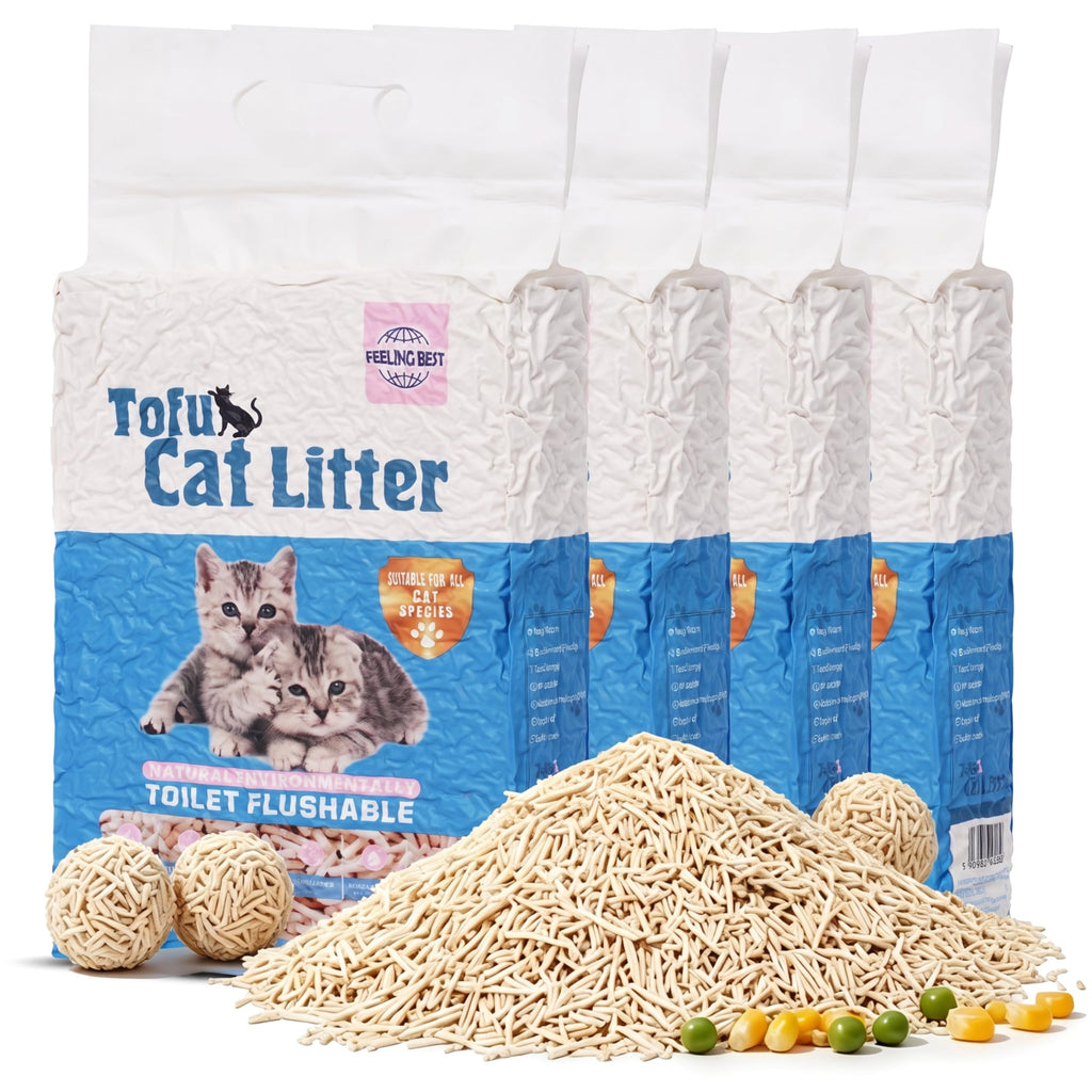 Tofu Cat Litter, Fast Clumping, 22.4 lb P2634