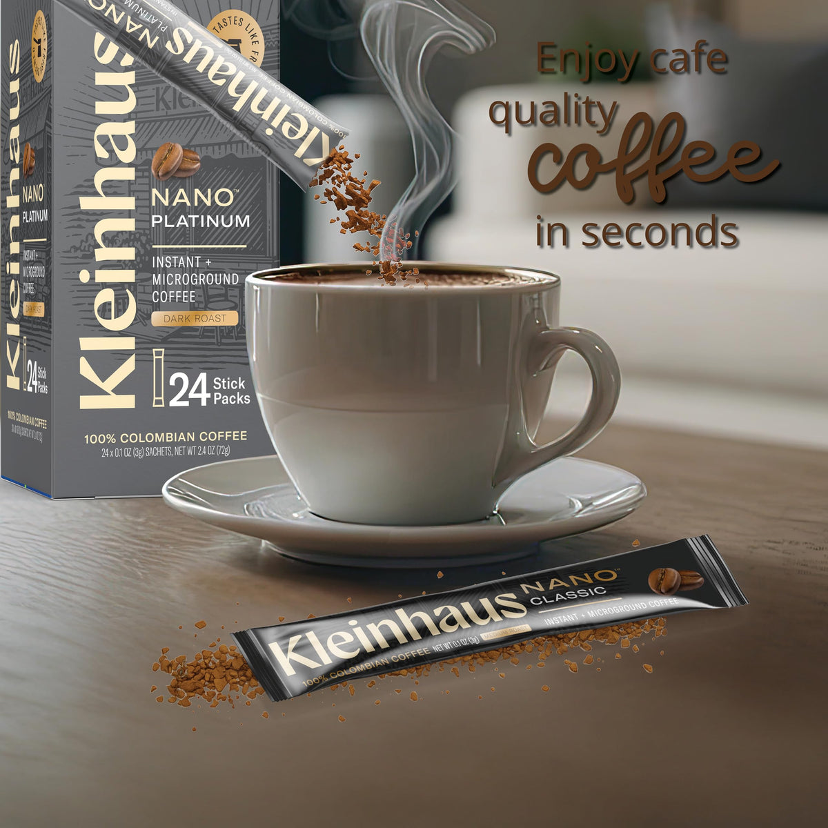Dark Roast Instant Coffee Packets R117196