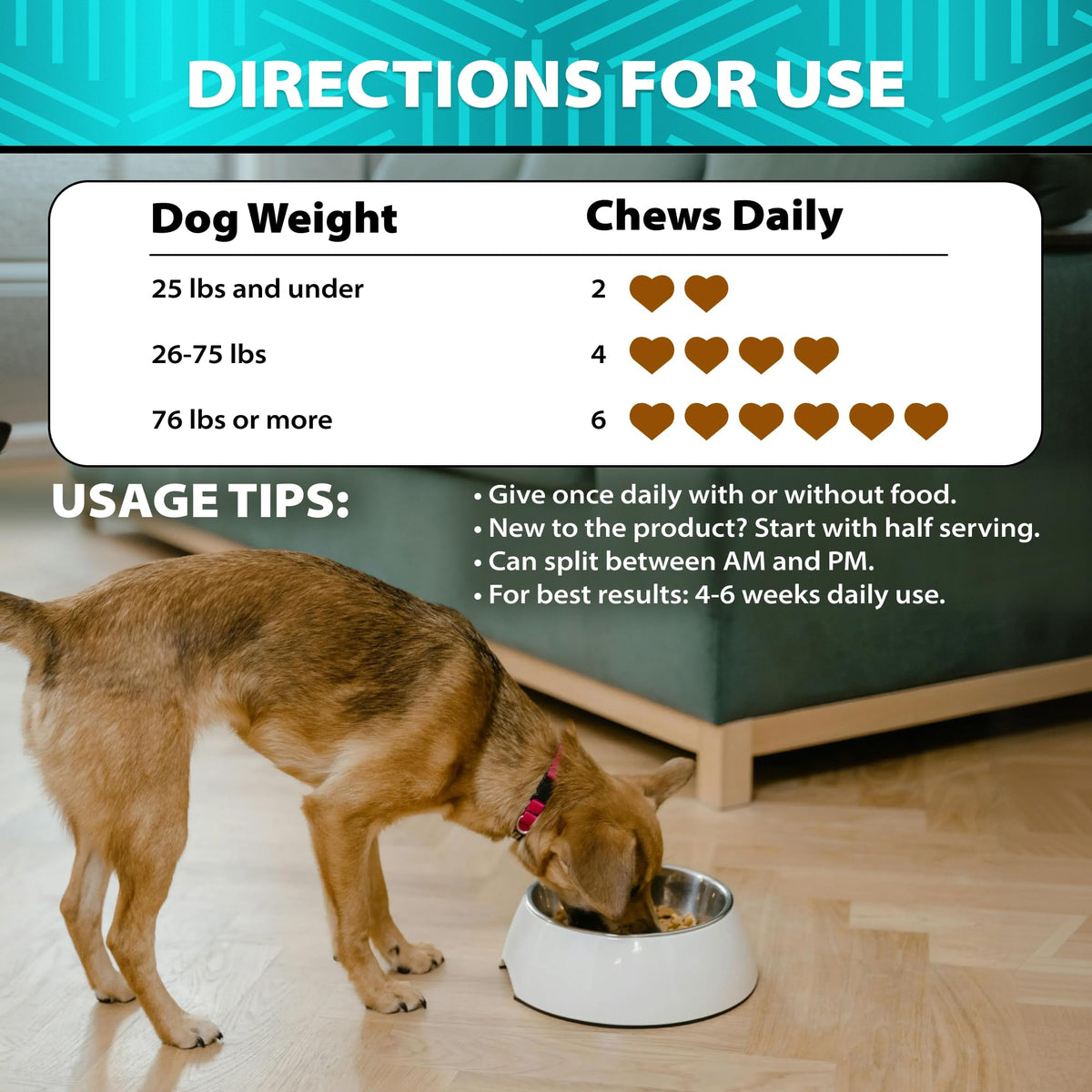 Natural Flea & Tick Chews for Dogs J98283