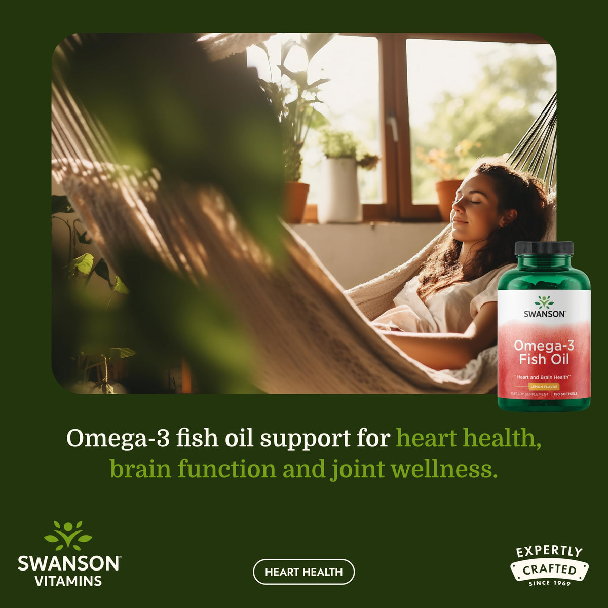 Omega-3 Fish Oil 150 Softgels Lemon C299