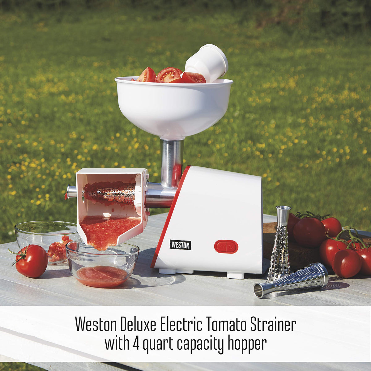 Electric Tomato Strainer, Food Mill & Sauce Maker I67012