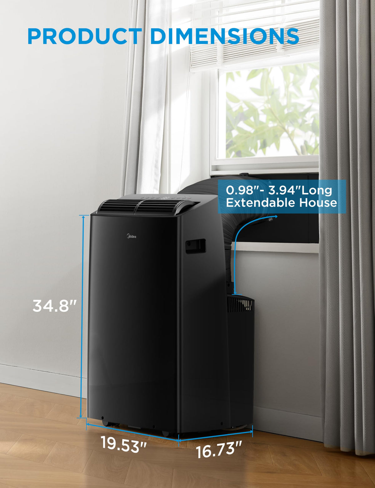 14,000 BTU Portable Air Conditioner with Heat V99341