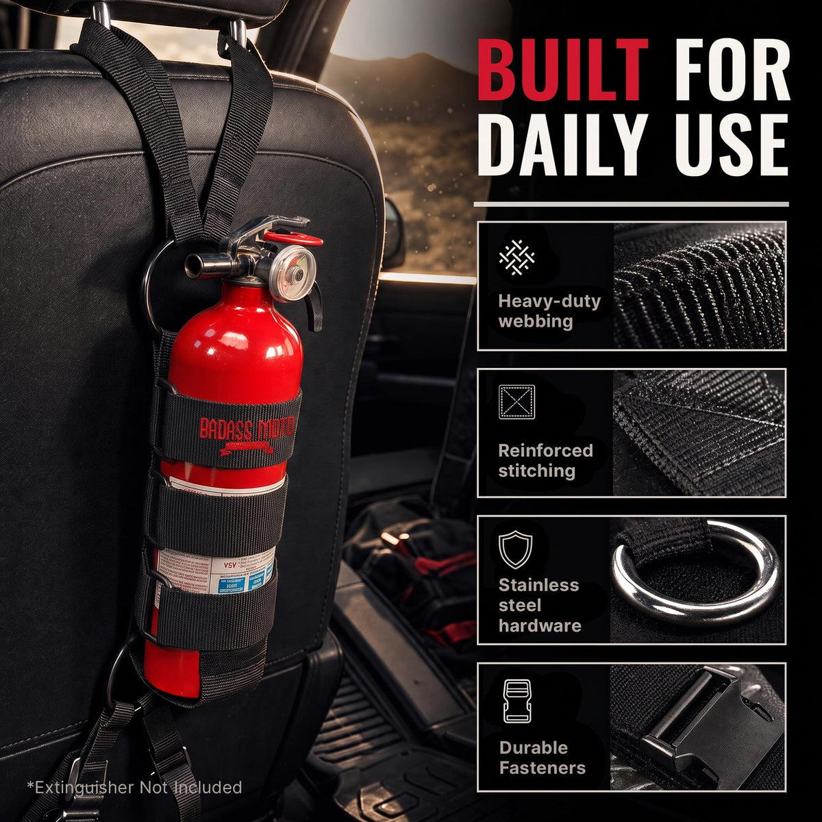 Car Fire Extinguisher Mount P16241