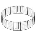 Heavy-Duty Iron Exercise-Pen System Portable Yard Camping Kennel Alternative T835