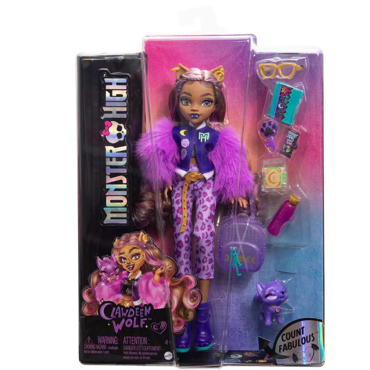 Clawdeen Wolf Doll U843