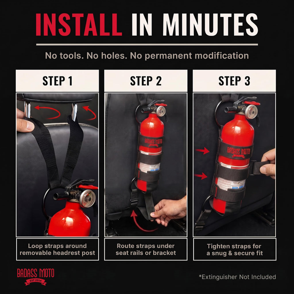 Car Fire Extinguisher Mount P16241