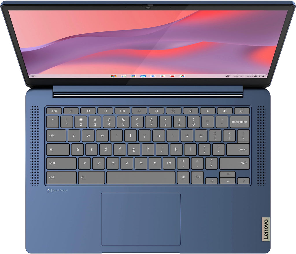 14'' FHD Touchscreen Slim Light Laptop Computer, 4GB RAM, 64GB eMMC, Chrome OS, Abyss Blue Z424