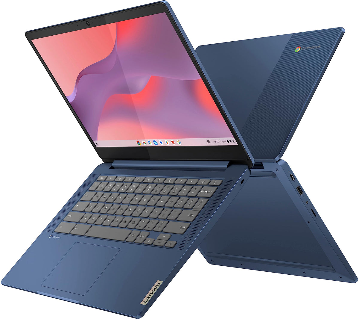 14'' FHD Touchscreen Slim Light Laptop Computer, 4GB RAM, 64GB eMMC, Chrome OS, Abyss Blue Z424