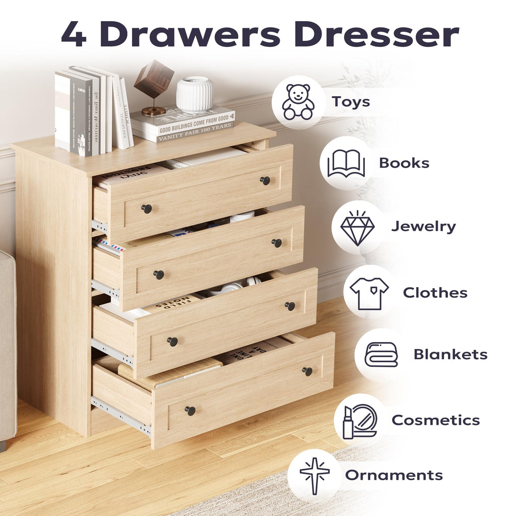 4 Drawer Dresser Y73207