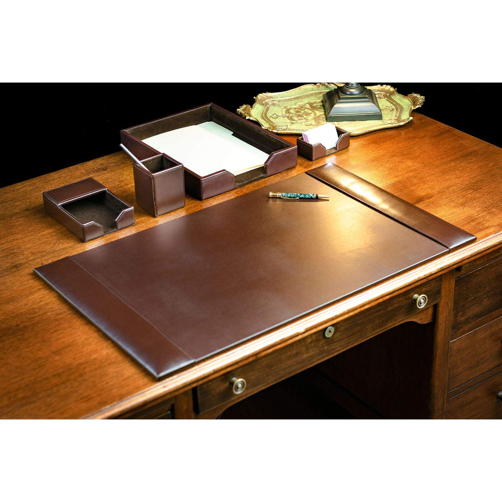 Bonded Leather Desk Set 5 Piece B90037