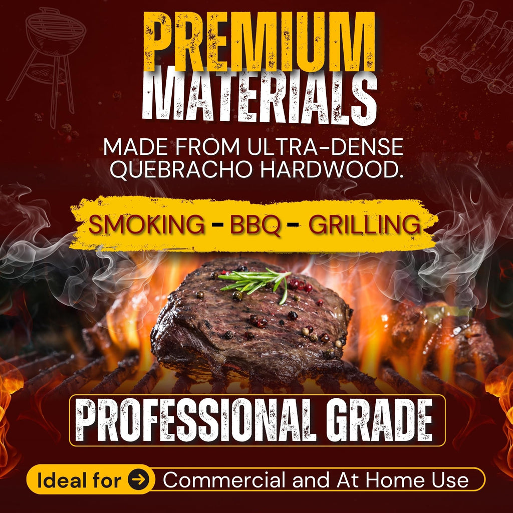Extra Large Lump Charcoal White Quebracho Wood 33lb T42008