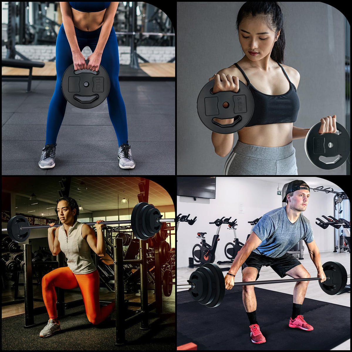 Adjustable Barbell Weight Set Q778688