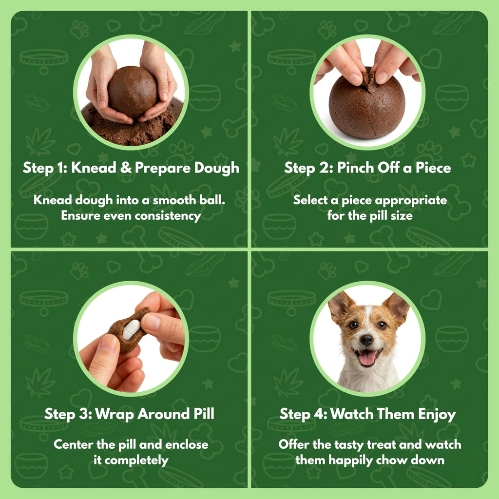 Bacon Flavor Dog Pill Wrap Z653796