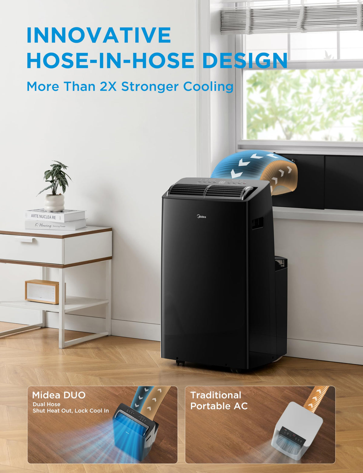 14,000 BTU Portable Air Conditioner with Heat V99341