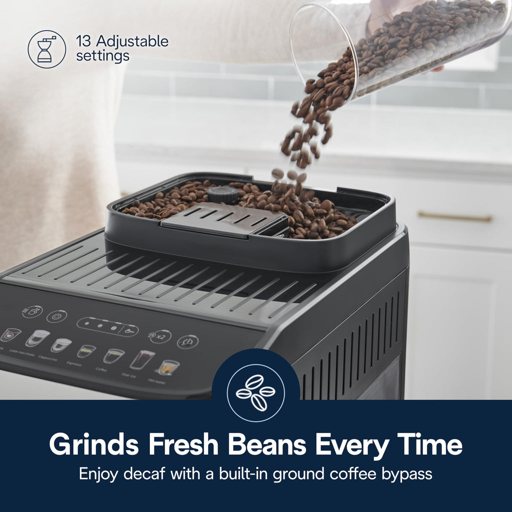 Automatic Espresso Machine with Milk Frother V444653
