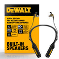 Black 2-in-1 Neckband Bluetooth Headphones P737376