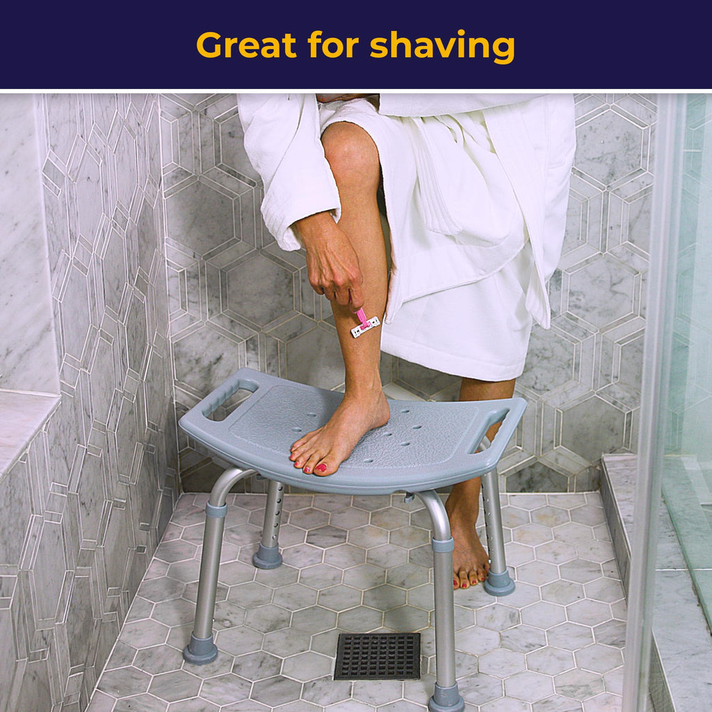 Adjustable Non-Slip Aluminum Shower and Bath Chair K311641