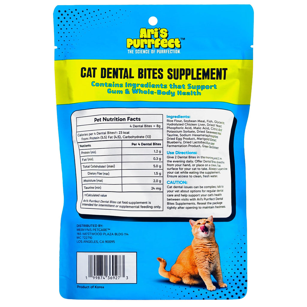 Cat Dental Chew Stick Bites Supplement with Taurine M786