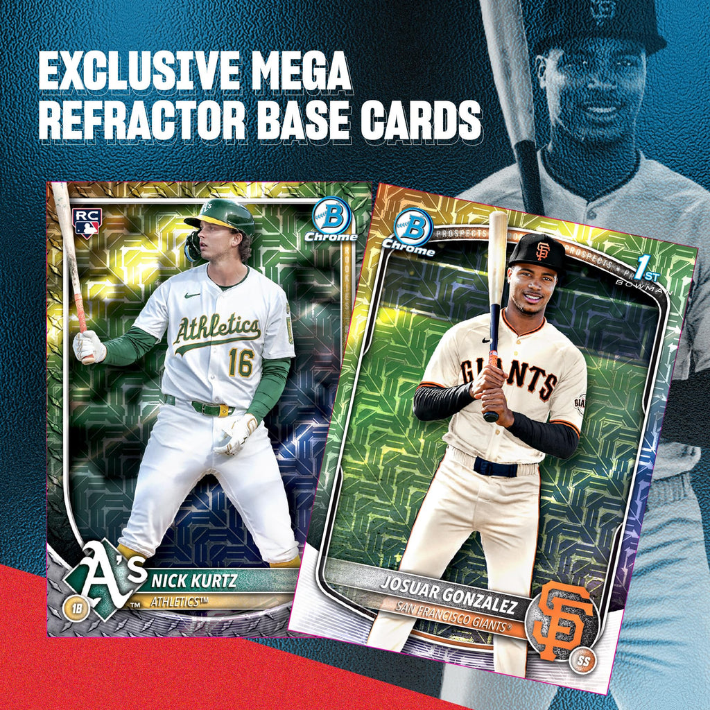 2025 Bowman Chrome Baseball Mega Box A613504