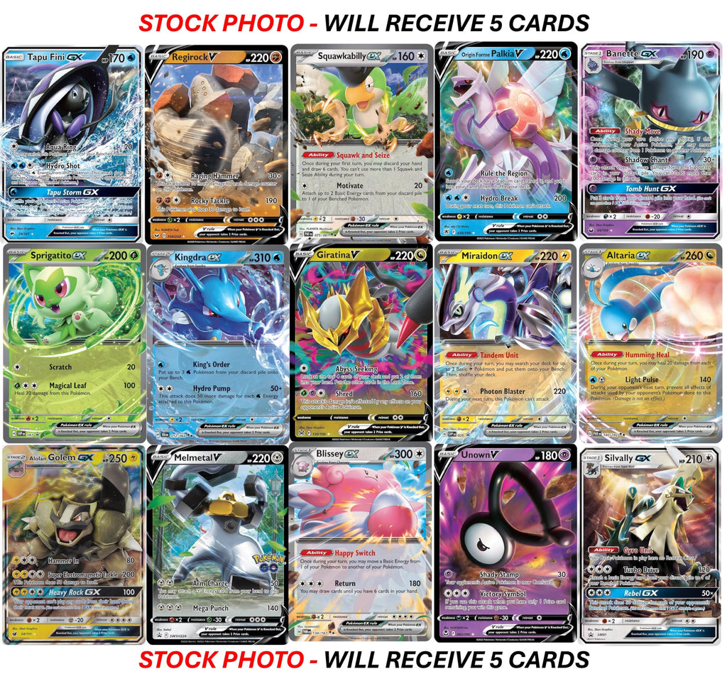 Pokemon Ultra Rare Card Lot R8478