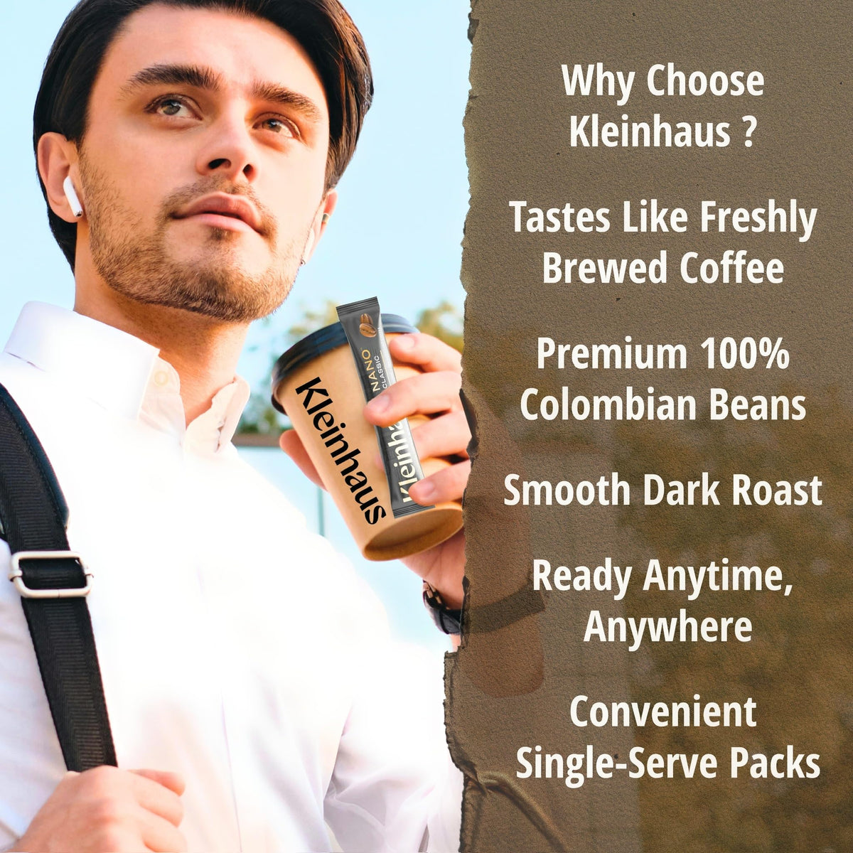 Dark Roast Instant Coffee Packets R117196