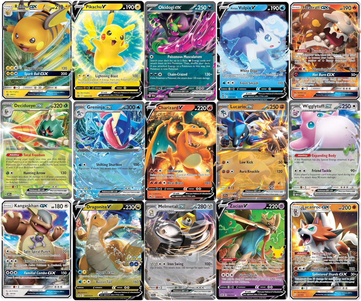 Pokemon Ultra Rare Card Lot R8478
