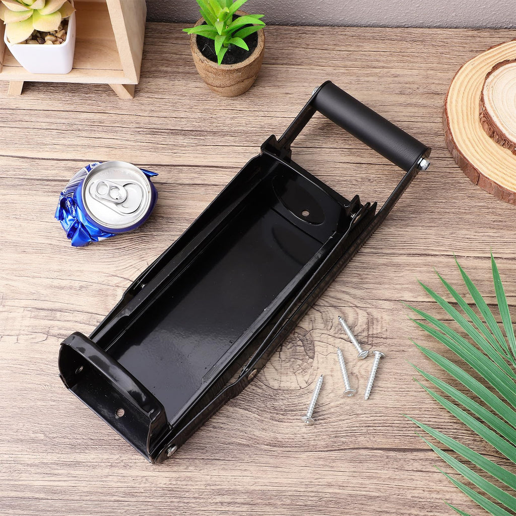 Wall Mounted Can Crusher with Folding Handle V807189