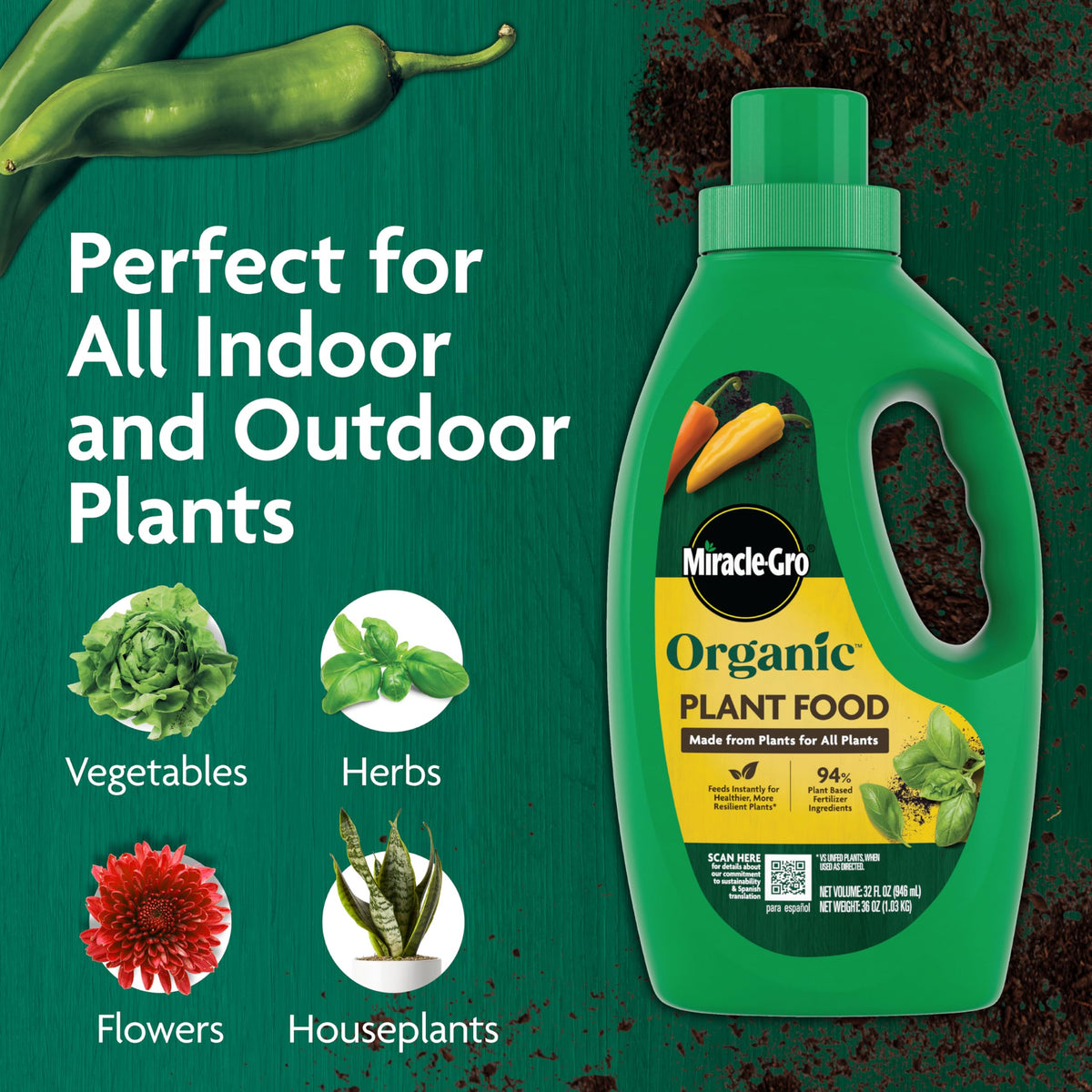 Organic Plant Food 32 fl. oz. Y246