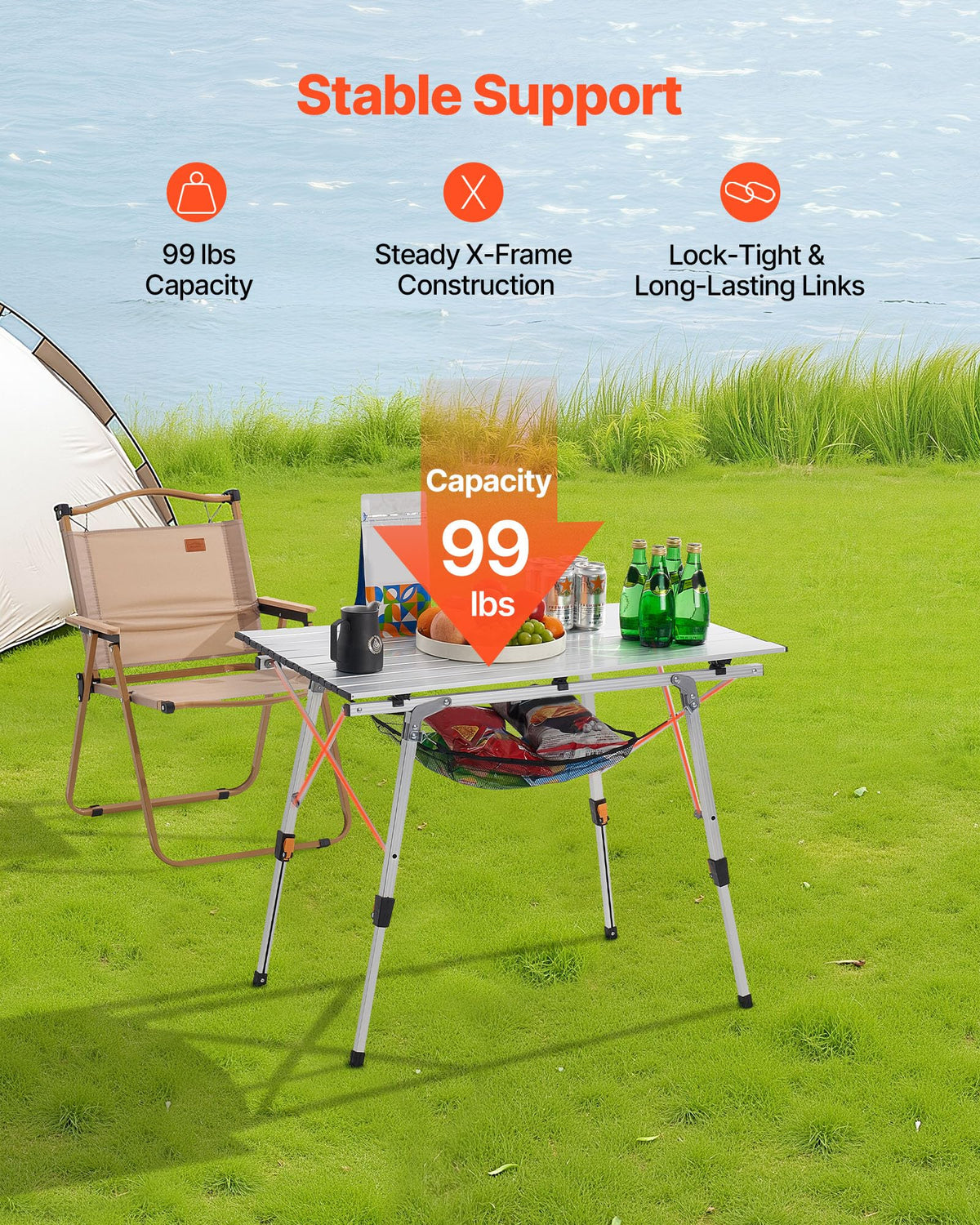 Folding Camping Table D375720