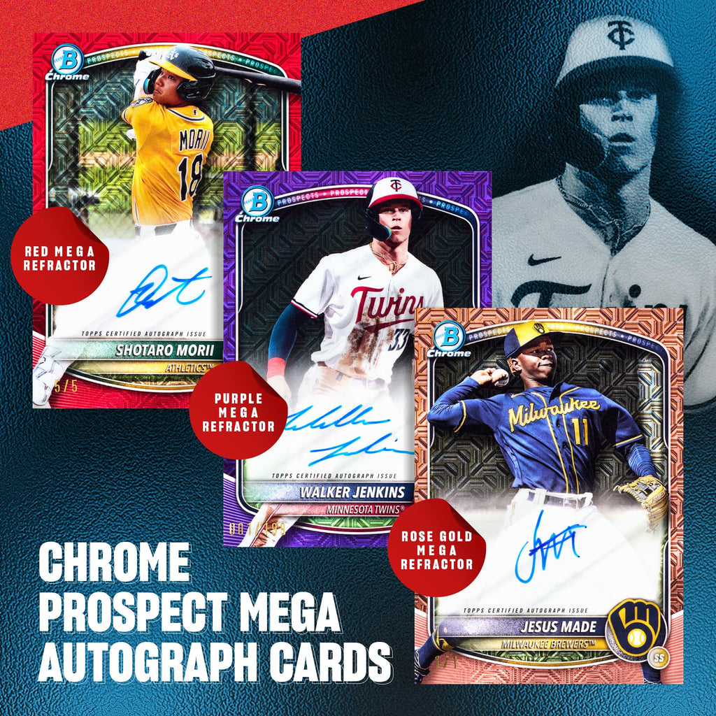 2025 Bowman Chrome Baseball Mega Box A613504