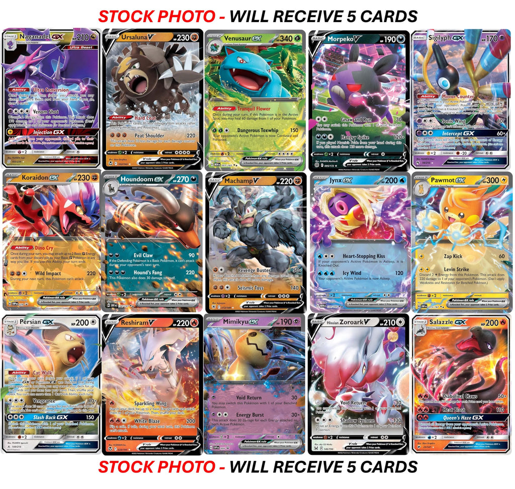 Pokemon Ultra Rare Card Lot R8478